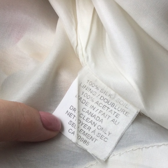 Holt Renfrew silk polka dot skirt - Picture 4 of 4